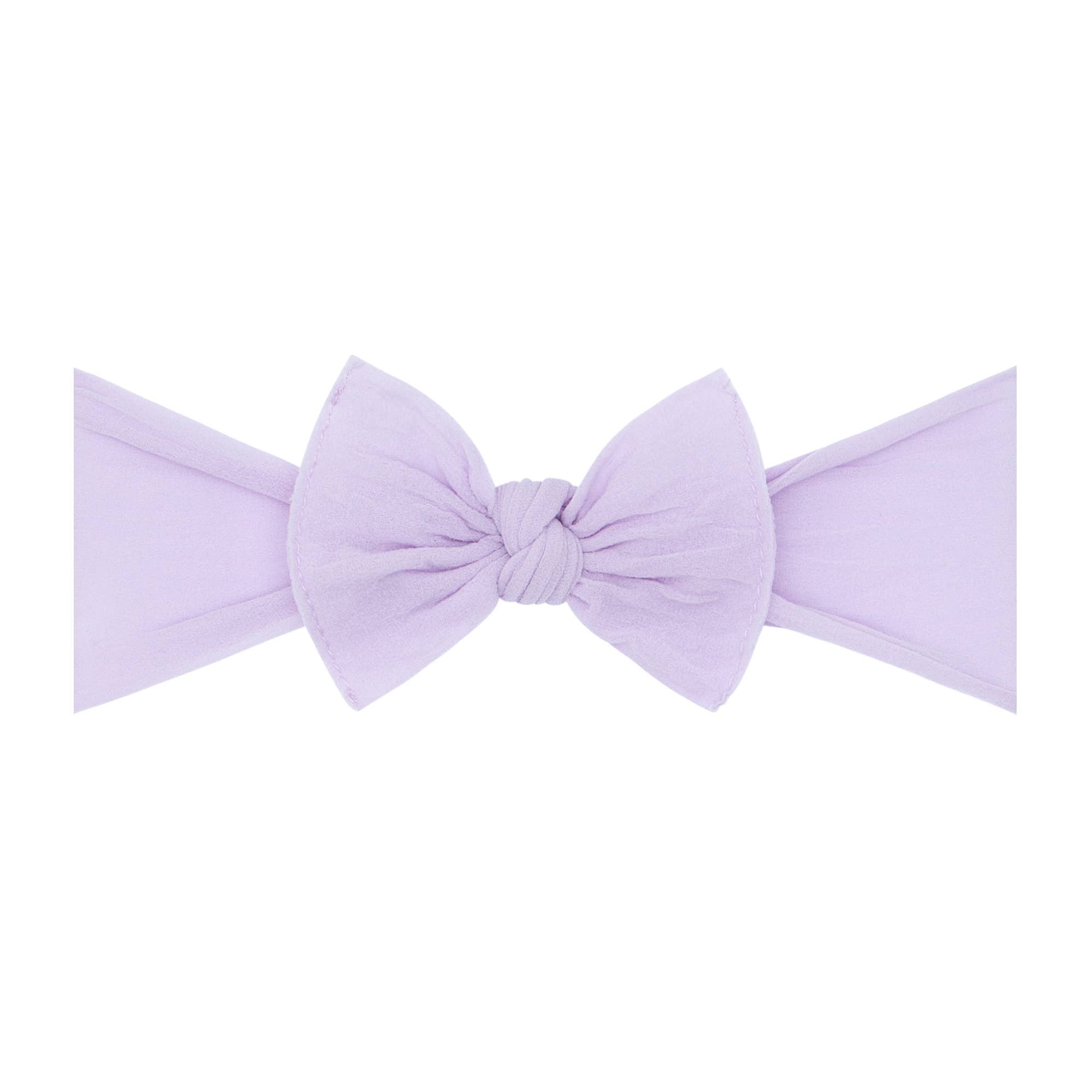 Baby Bling Bows Itty Bitty Knot |  Light Orchid