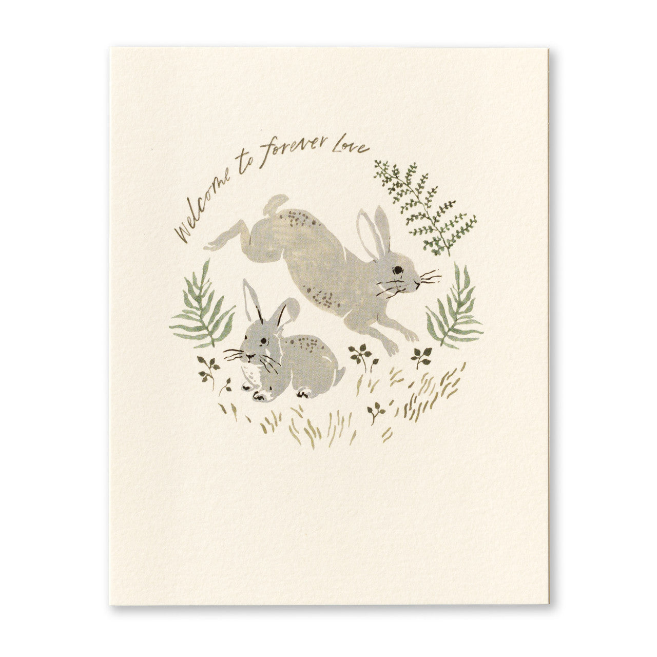 Welcome to Forever Love  New Baby Greeting Card