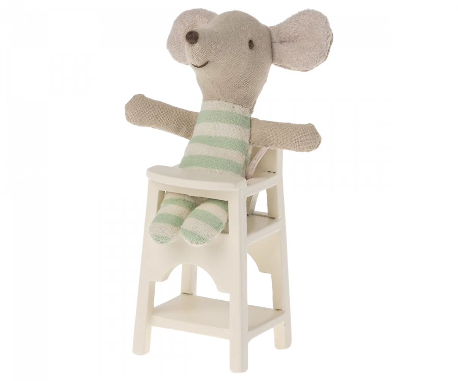 Maileg Mouse Highchair | Off White