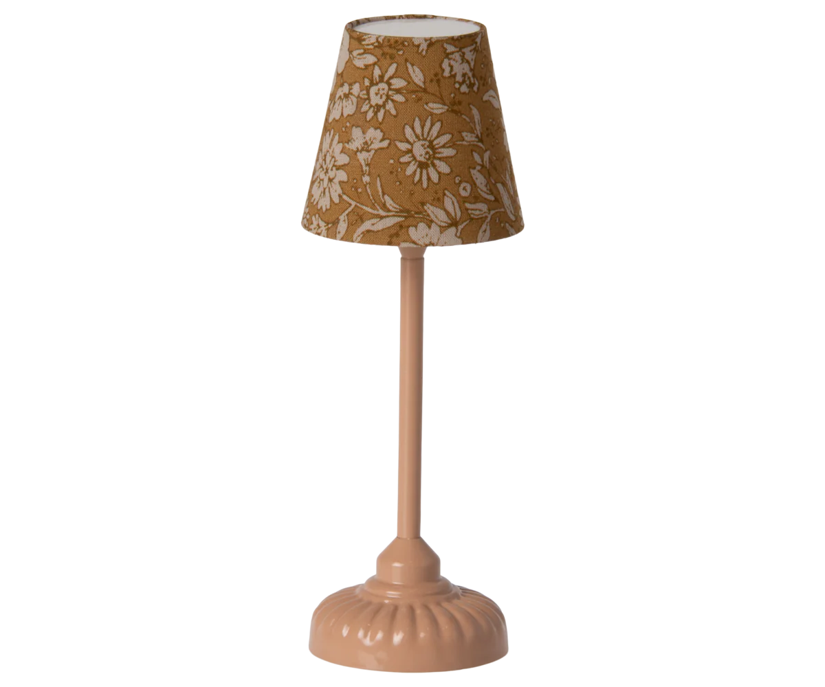 Maileg Mouse Vintage Floor Lamp | Dark Powder