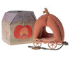 Maileg Mouse Pumpkin Carriage