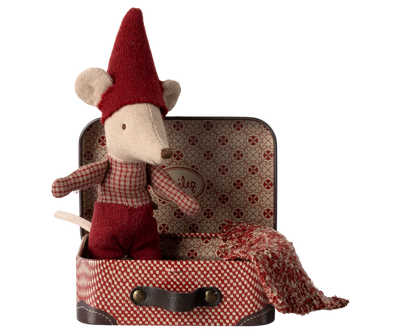 Maileg Christmas Mouse | Baby in Suitcase