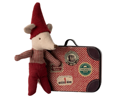 Maileg Christmas Mouse | Baby in Suitcase