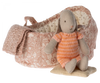 Maileg Bunny in a Carry Cot | Assorted Colors