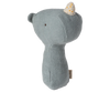 Maileg Lullaby Friend Rattles | Dusty Blue Rhino