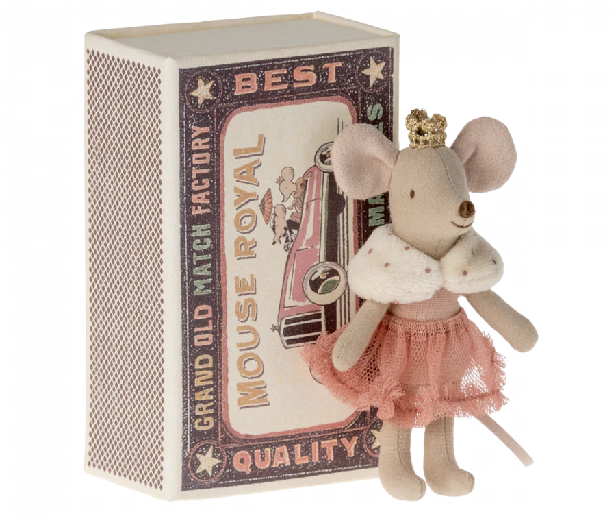 Maileg Little Sister Princess in Matchbox