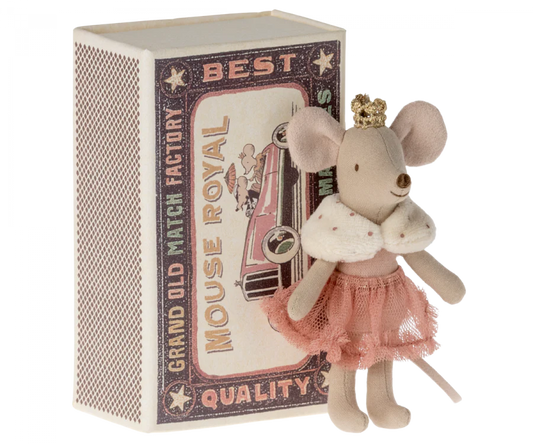 Maileg Little Sister Princess in Matchbox