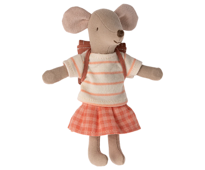 Maileg Tricycle Mouse | Coral Big Sister