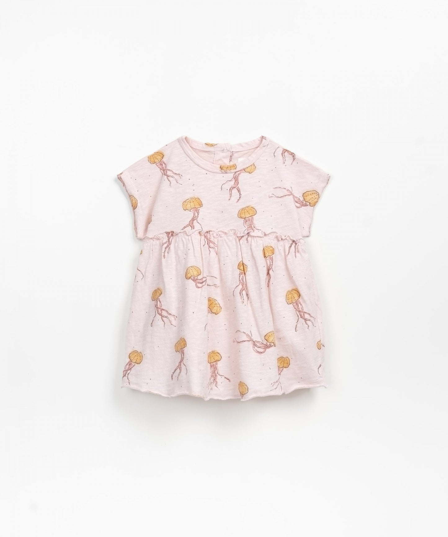 Play Up Organic Cotton Baby Dress | Pink Jellyfish