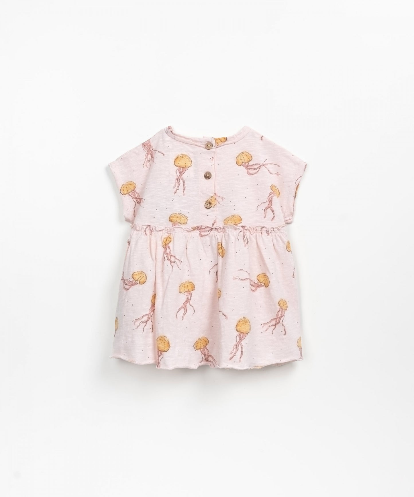 Play Up Organic Cotton Baby Dress | Pink Jellyfish