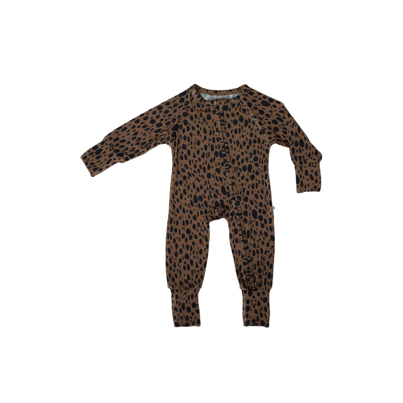 Everyday Leisure Bamboo Zip Romper | Cheetah