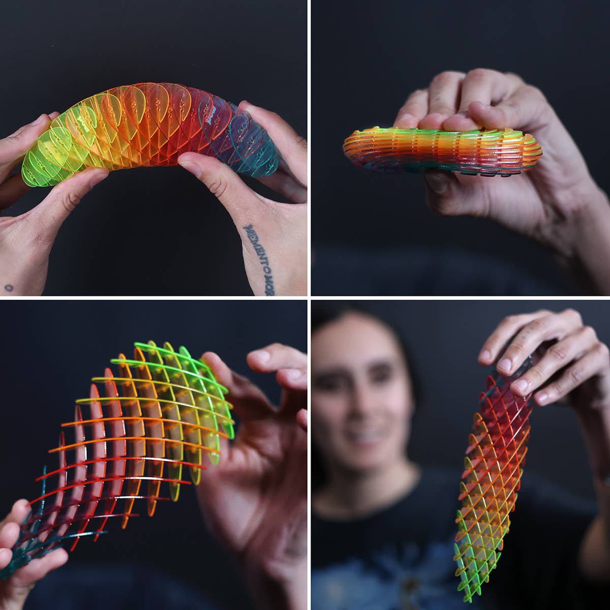 Morf Fidget Worm Rainbow | Small