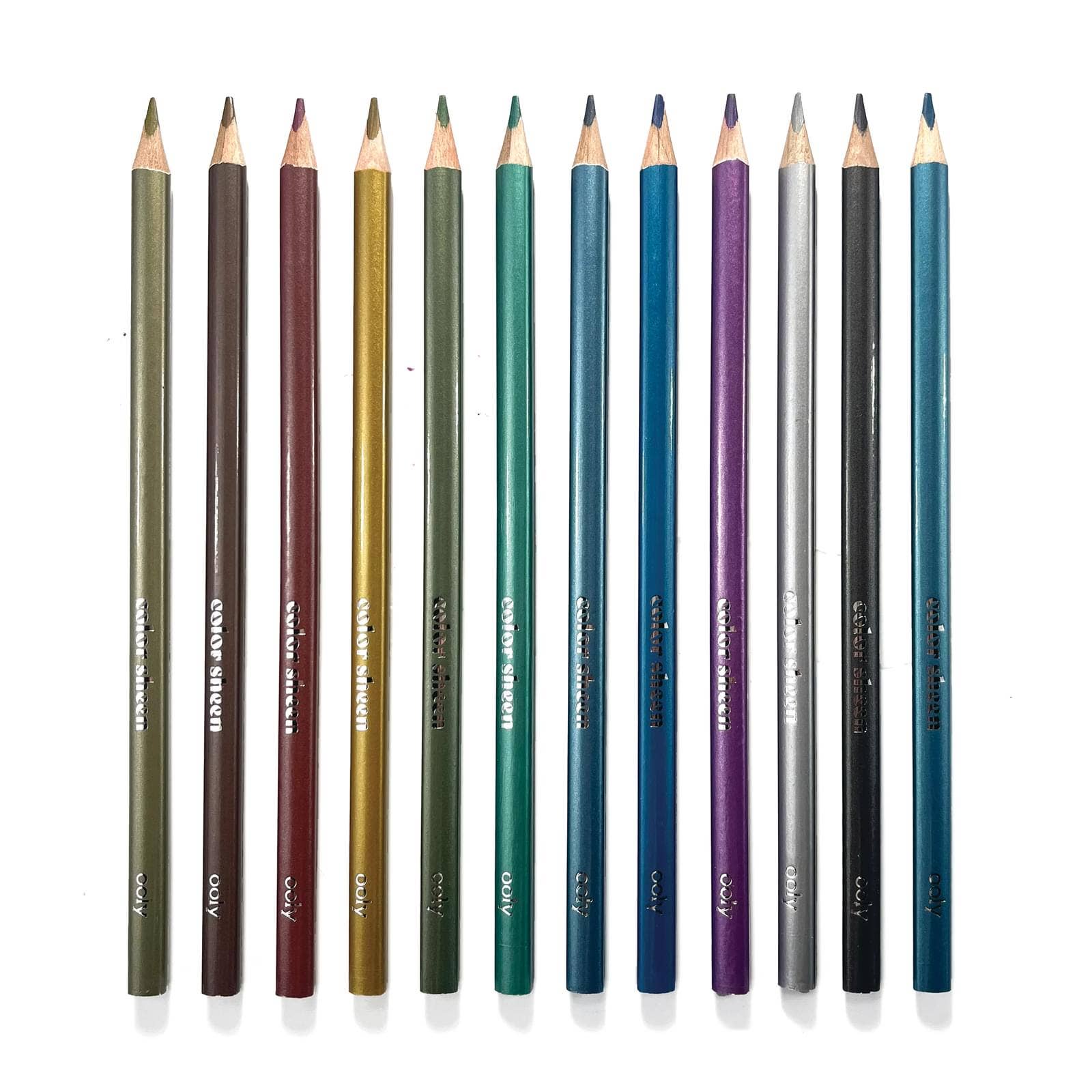 OOLY Color Sheen Metallic Colored Pencils