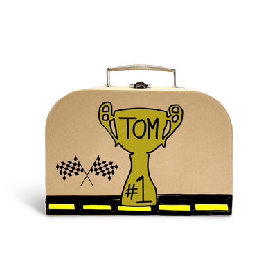 Make Your Own Car Race Kit Suitcase Tote