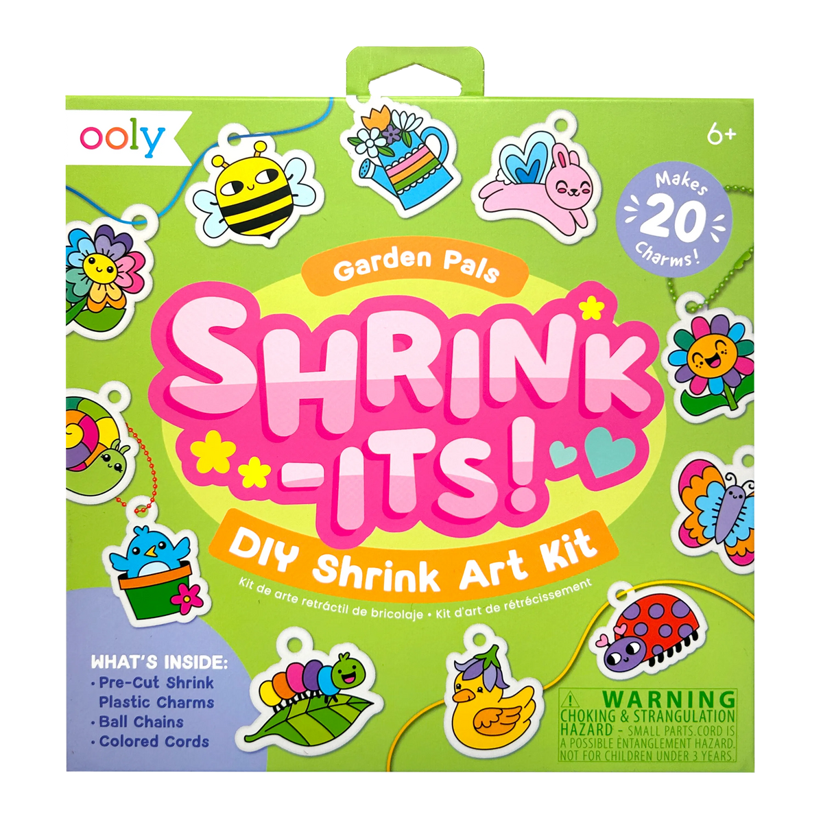 OOLY Shrink-its! DIY Shrink Art Kit | Garden Pals