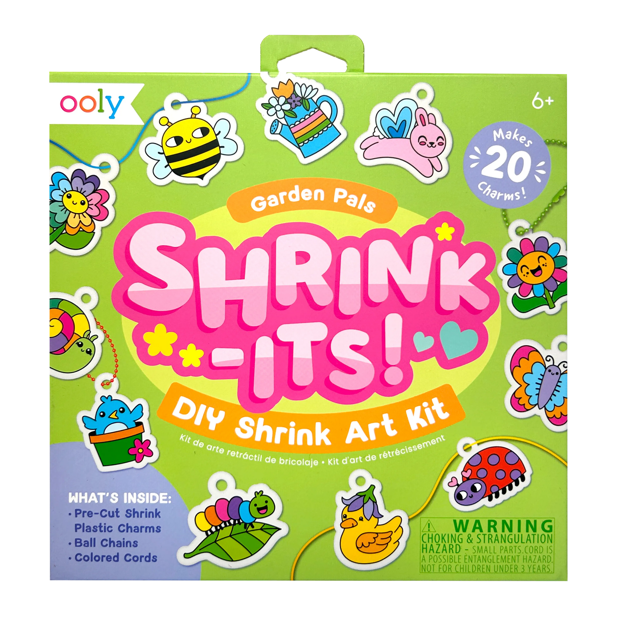 OOLY Shrink-its! DIY Shrink Art Kit | Garden Pals