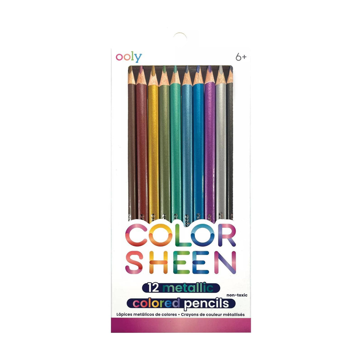 OOLY Color Sheen Metallic Colored Pencils