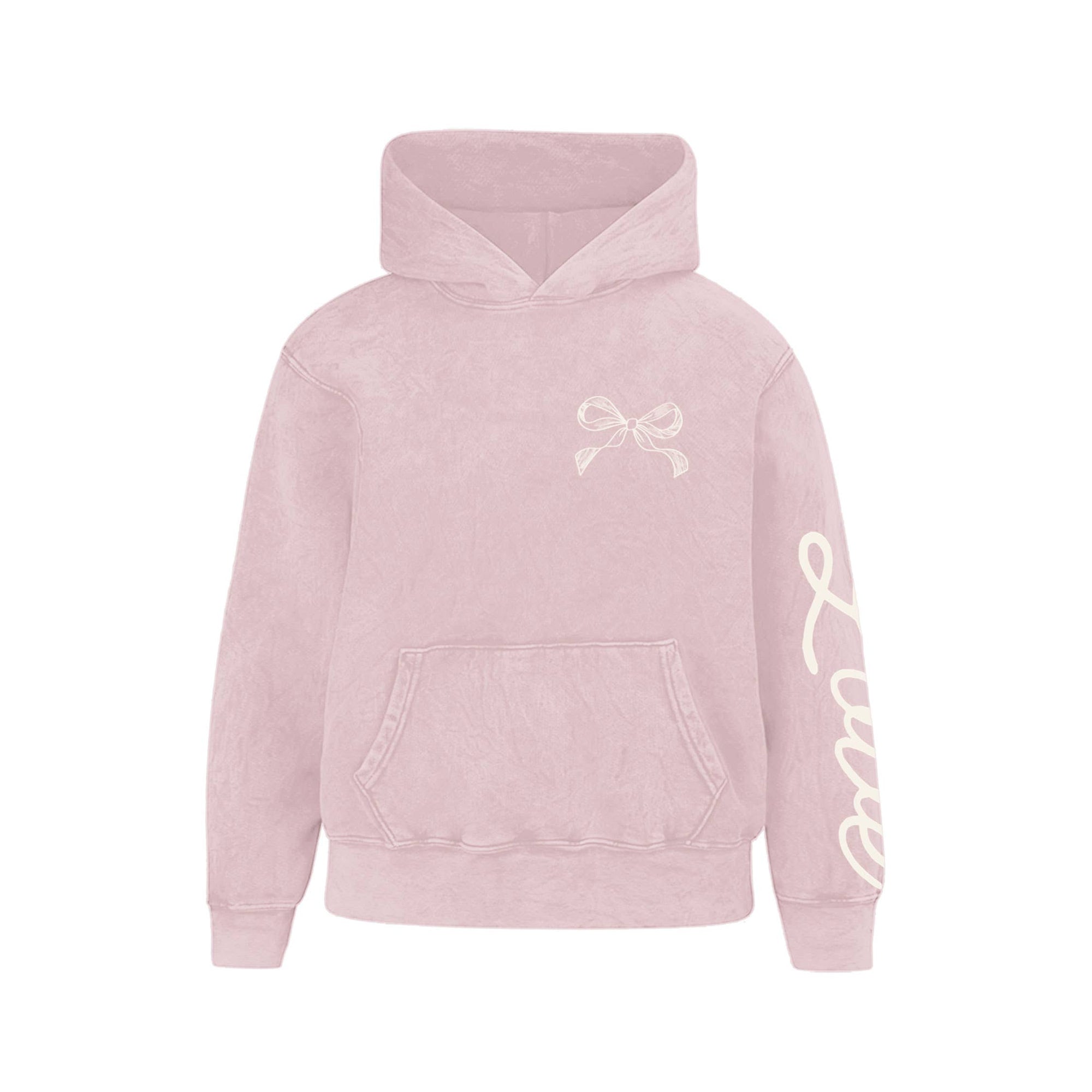 Port 213 Love People Hoodie | Washed Pink