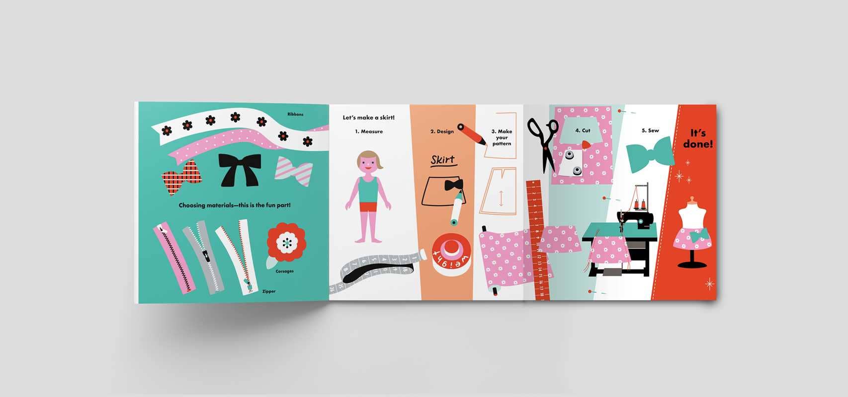 I Am A Little Fashion Designer Activity Book