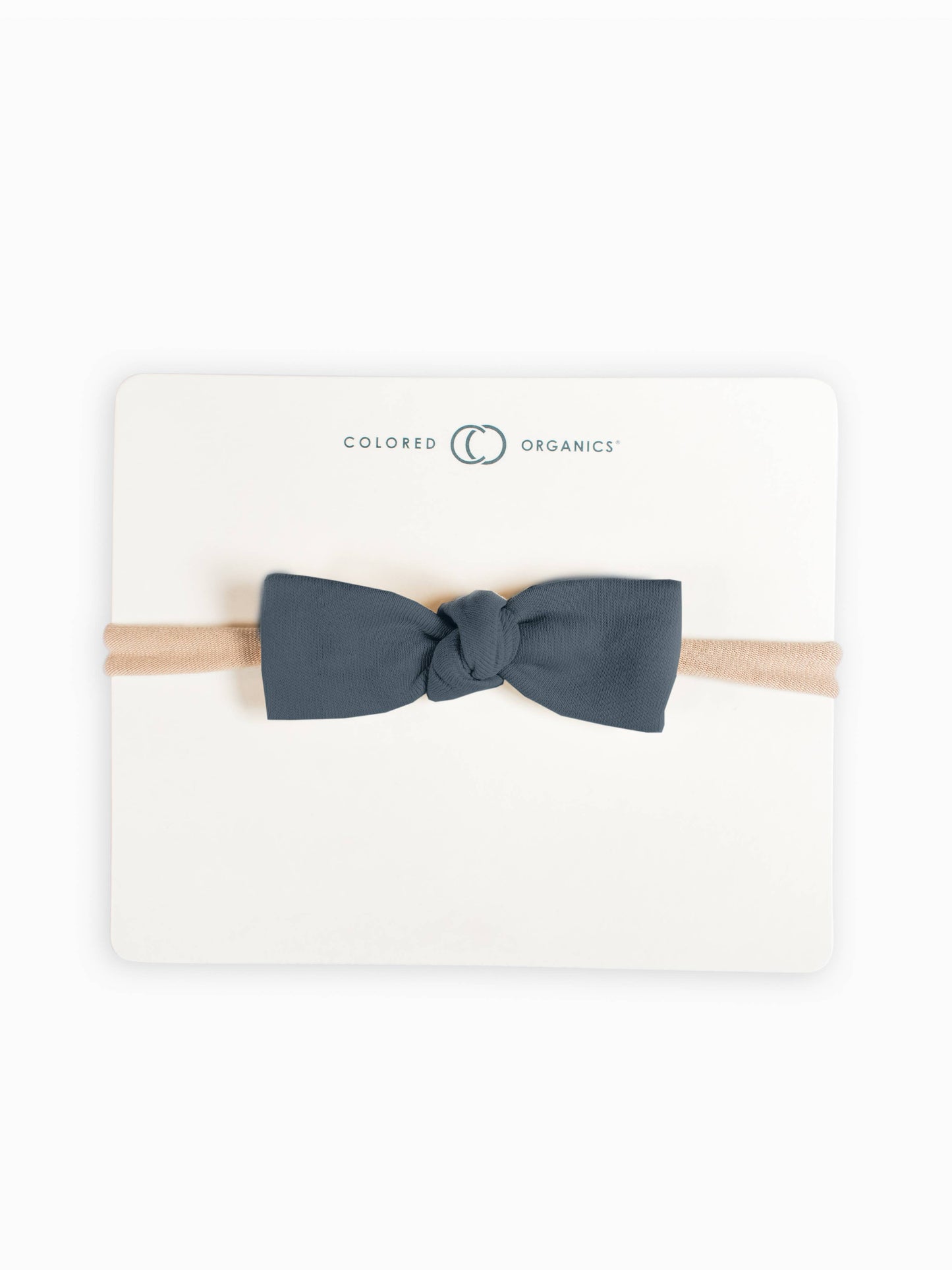 Organic Baby Dainty Bow Headband | Harbor