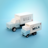 Candylab Toys Milk Truck