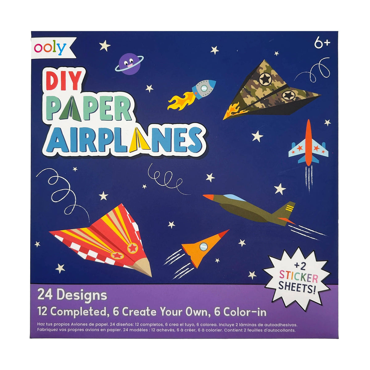 OOLY D.I.Y. Paper Air Planes Activity Kit