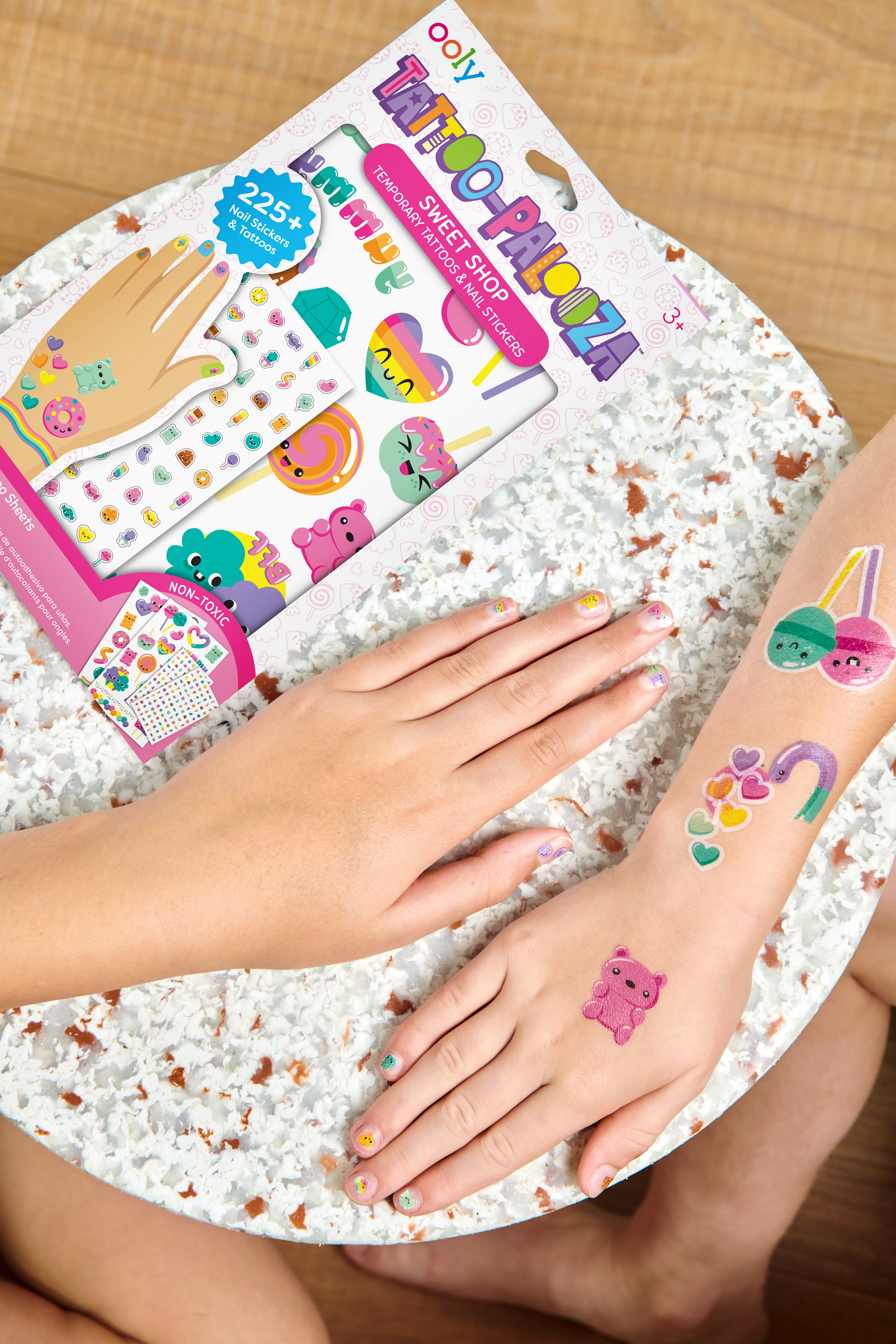 OOLY Tattoo Palooza Nail Stickers & Temporary Tattoo | Sweet Shop