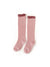 Little Stocking Co. Blush + Mauve Lace Top Knee Highs