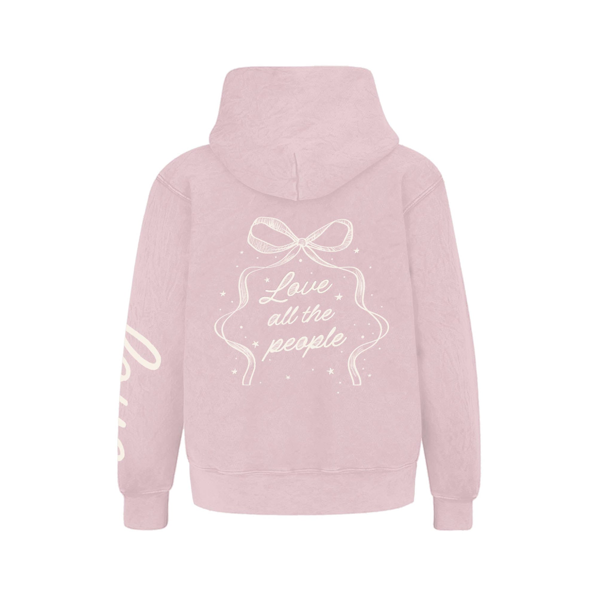 Port 213 Love People Hoodie | Washed Pink