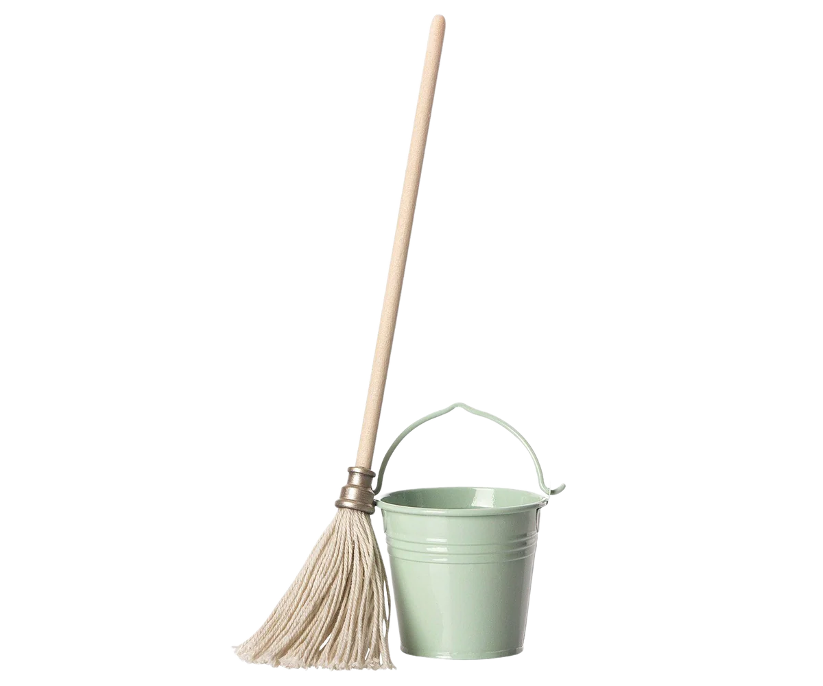 Maileg Bucket and Mop