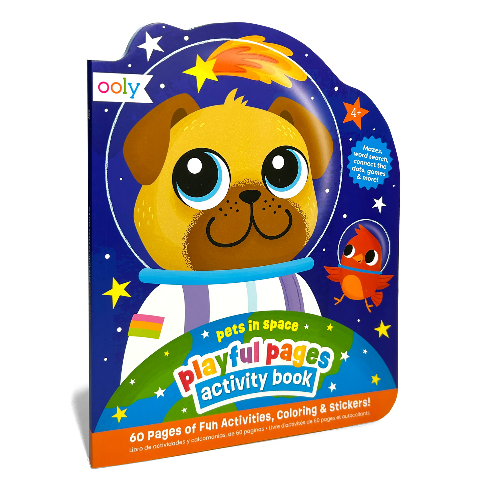 OOLY Playful Pages Activity Book | Pets in Space!