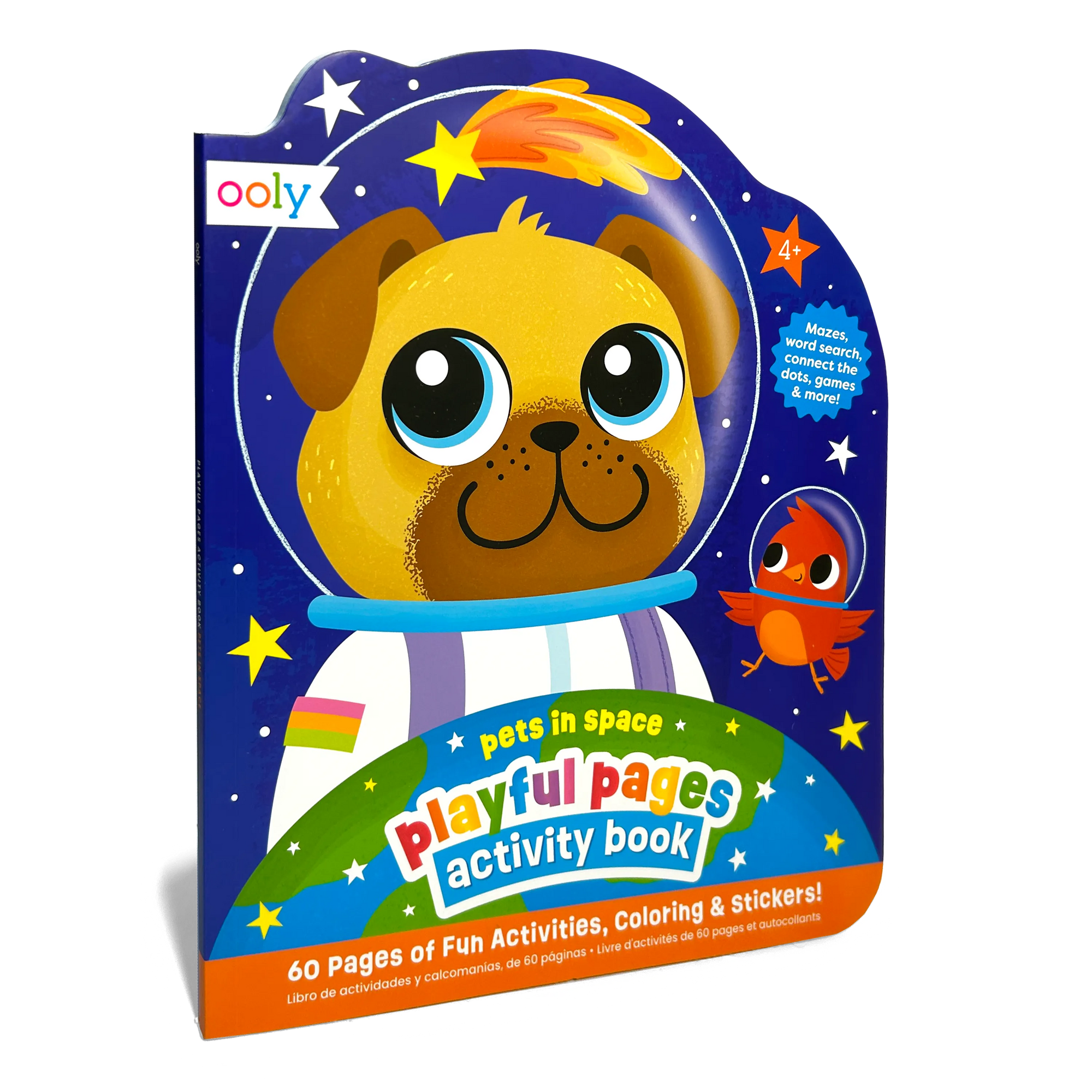 OOLY Playful Pages Activity Book | Pets in Space!