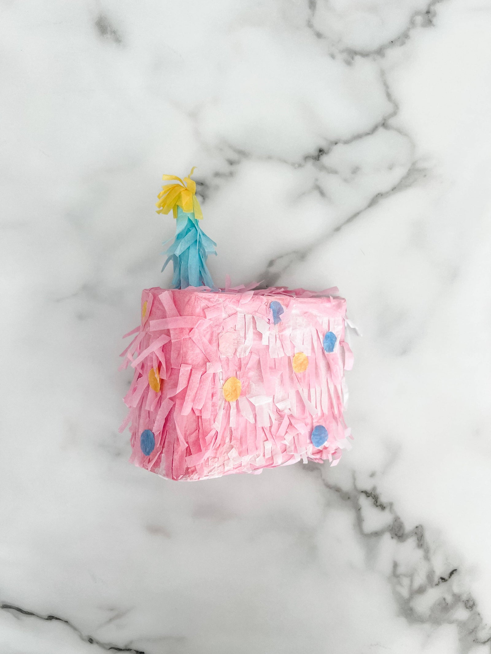 Mini Pinata | Pink Birthday Cake Slice