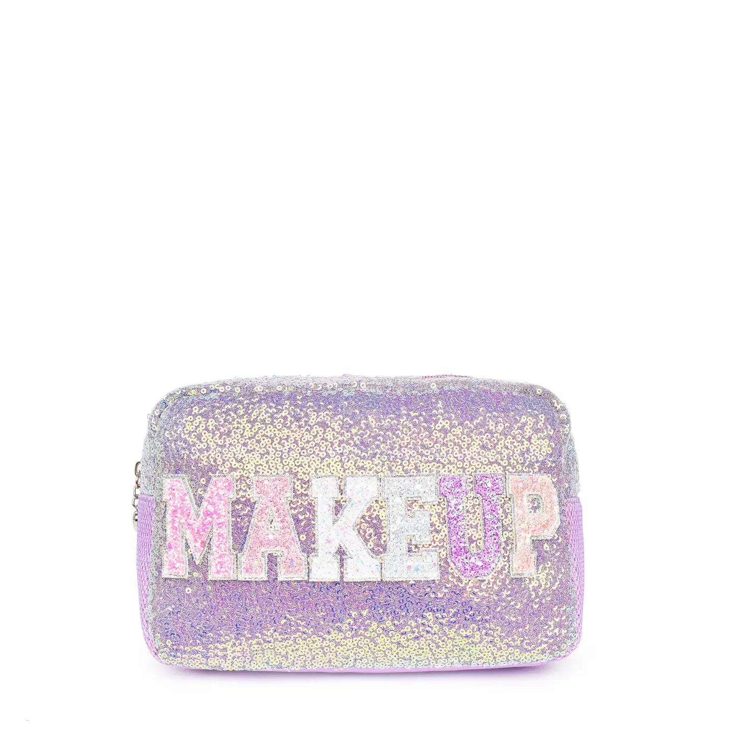 OMG Accessories Sequin Makeup Pouch