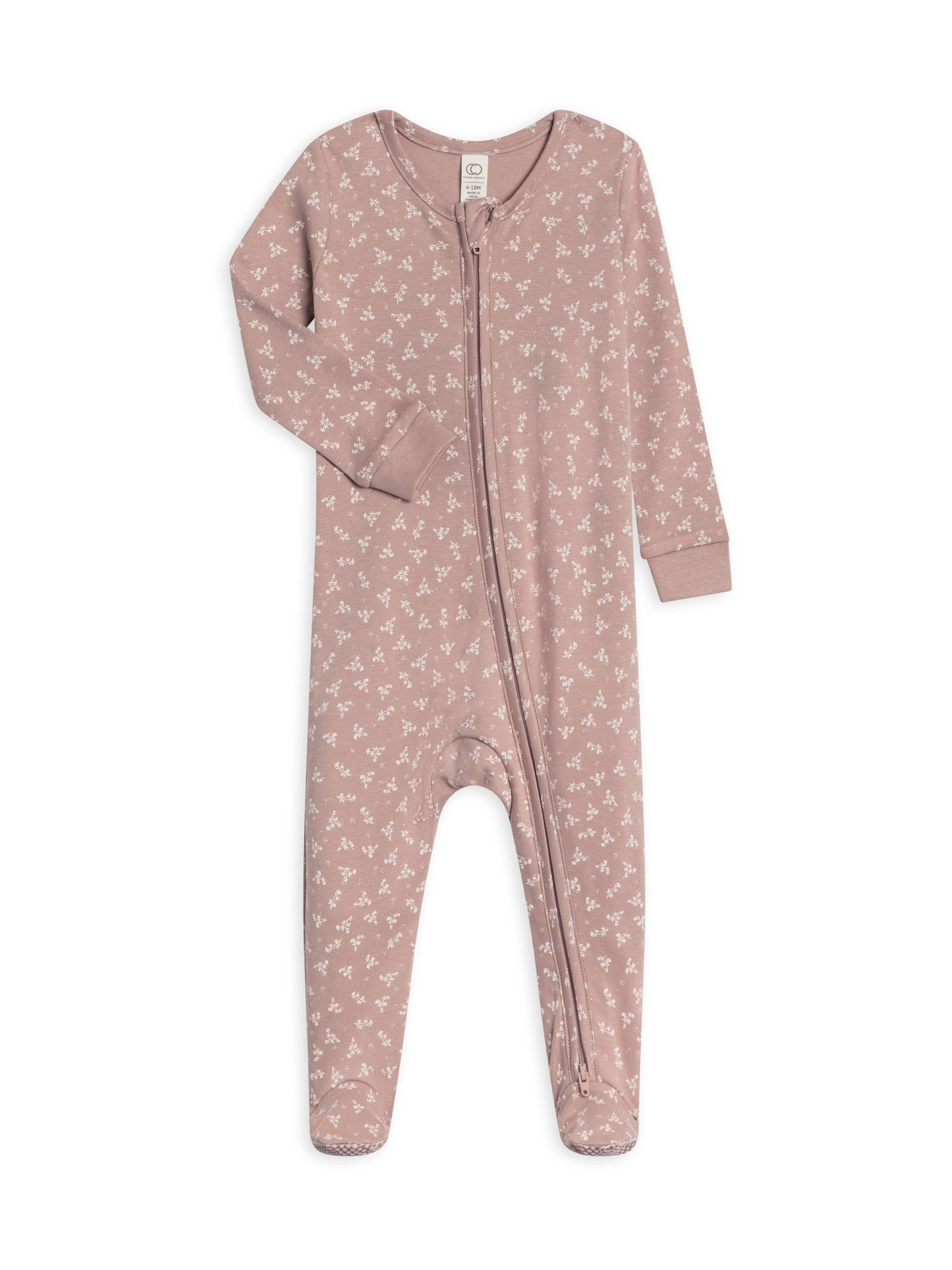 Colored Organics Peyton Footed Sleeper | Wilda Floral