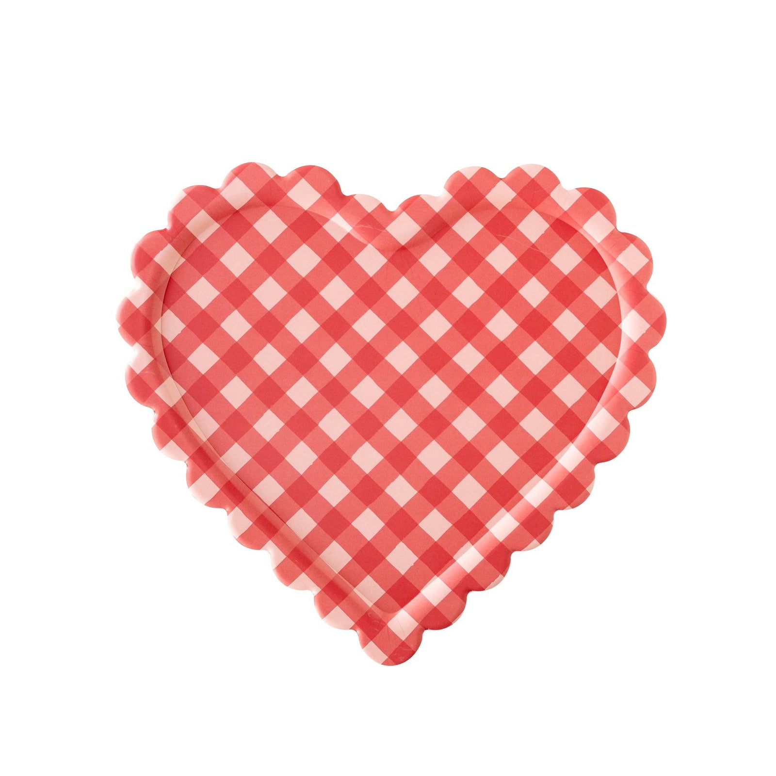 My Mind’s Eye Checkered Heart Shaped Tray