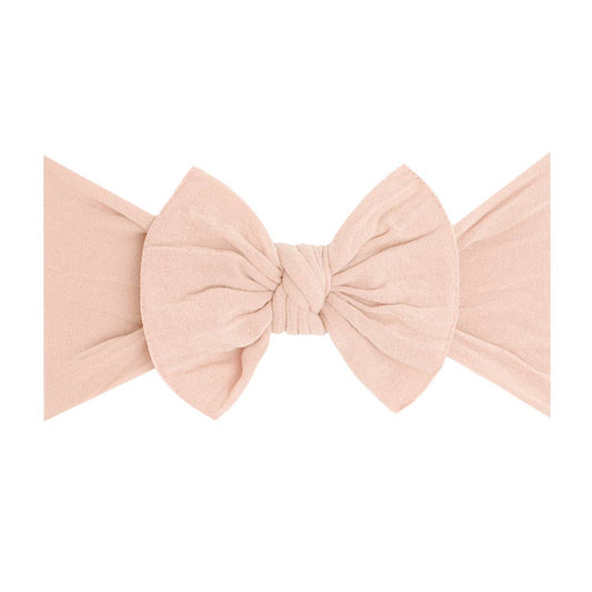 Baby Bling Bows Soft Nylon Headband | Petal