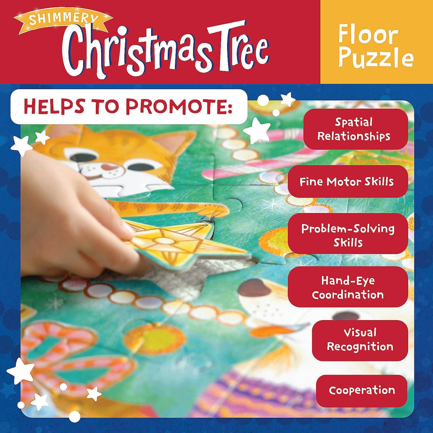 Christmas Tree Floor Puzzle