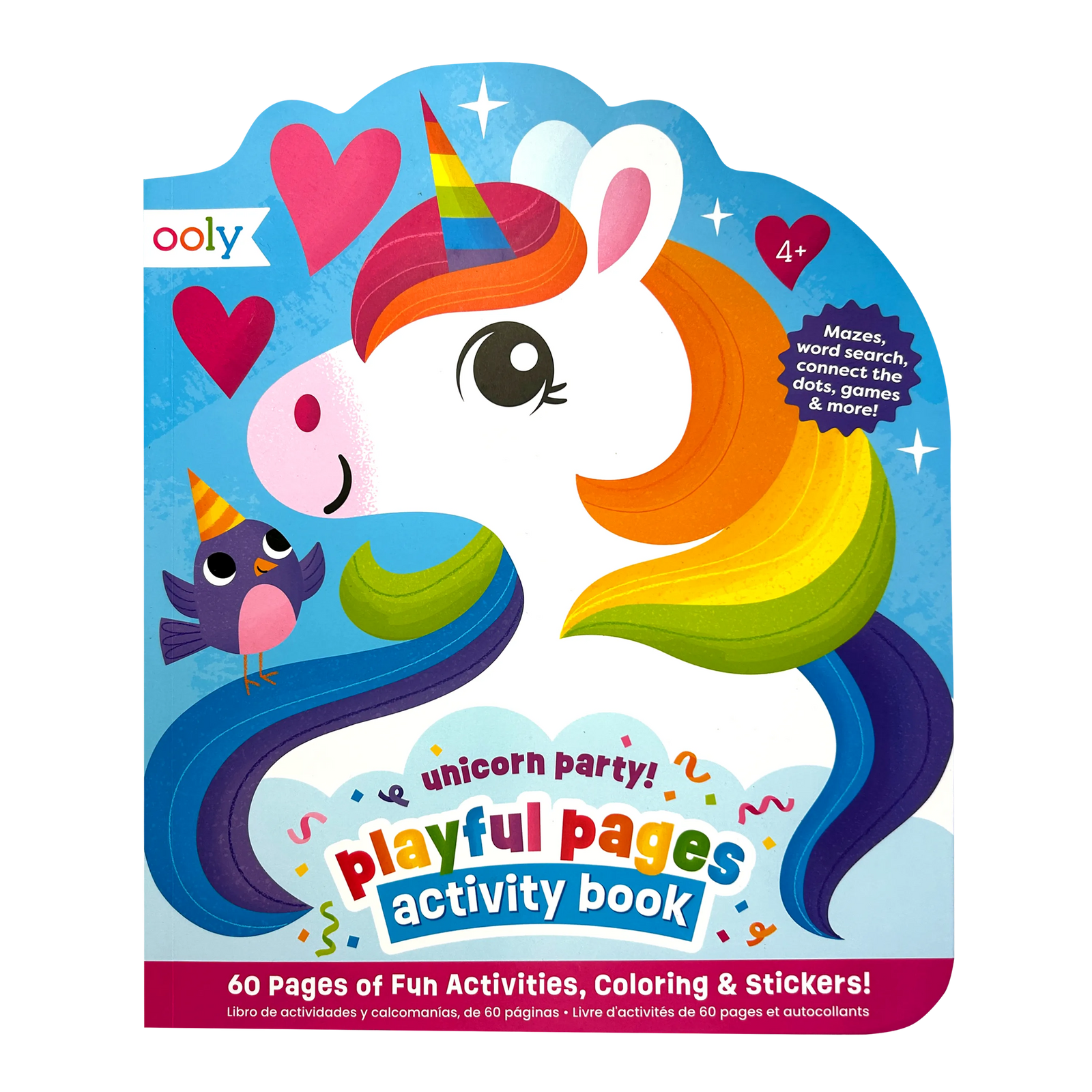 OOLY Playful Pages Activity Book | Unicorn Party!