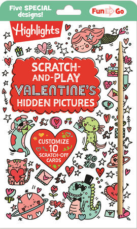 Scratch and Play: Valentine&#39;s Hidden Pictures