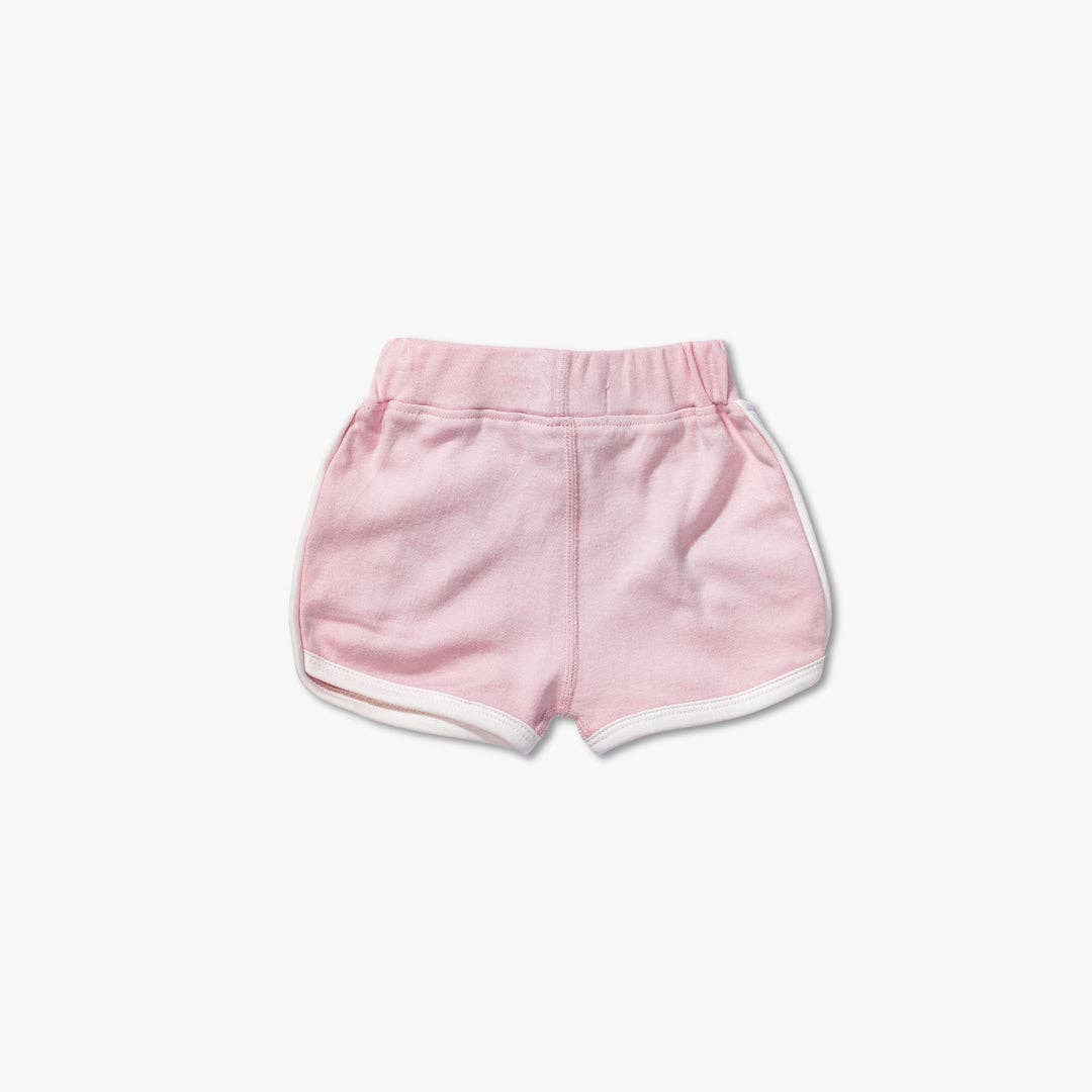 Sapling Child Pink Baby Shorts | Honeysuckle Pink