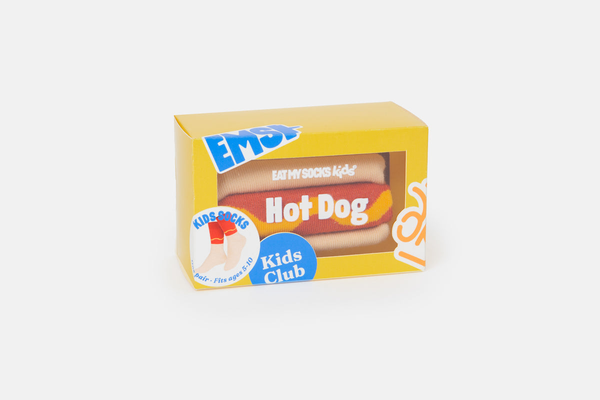 Eat My Socks Kids Socks | Hot Dog