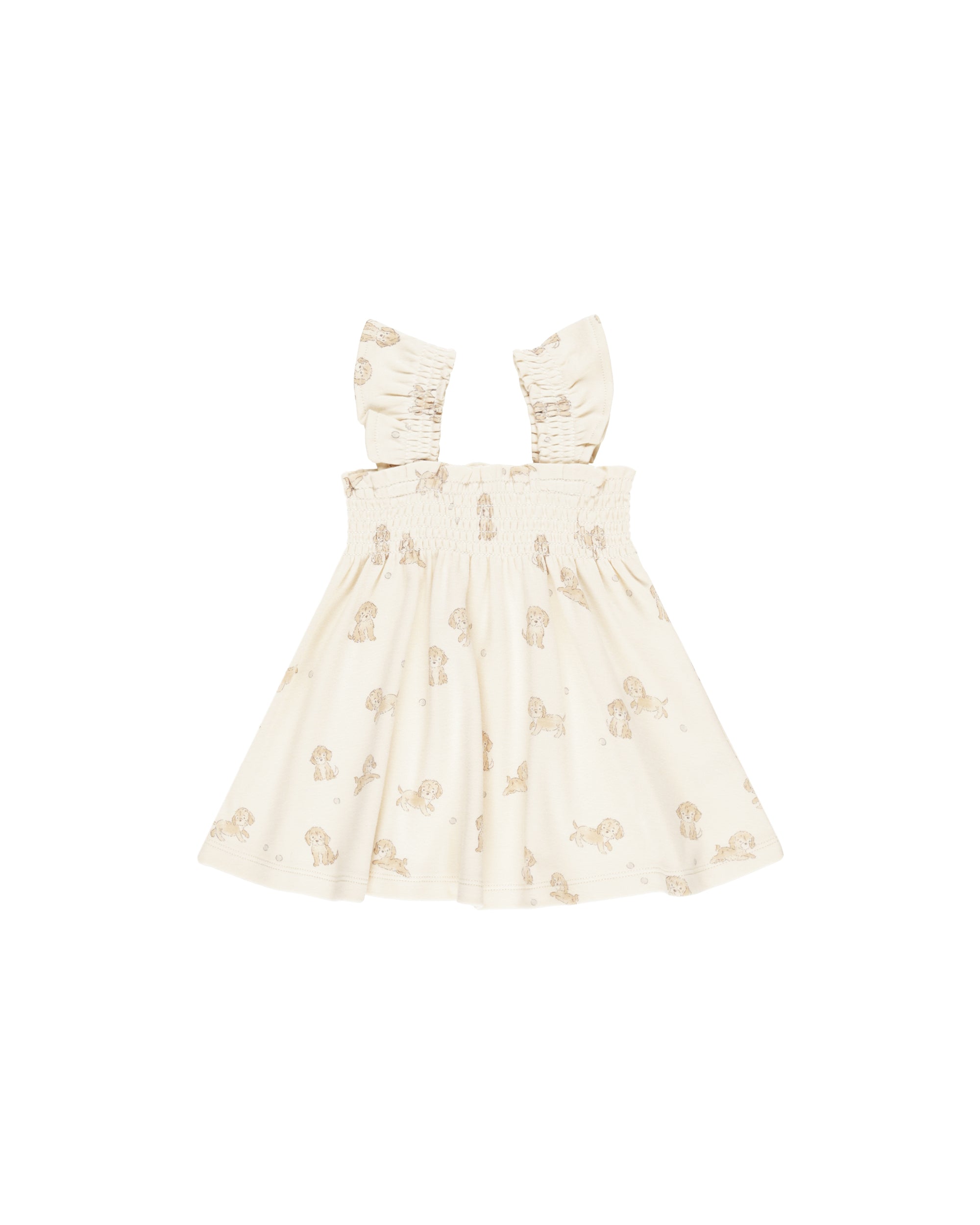 Quincy Mae Smocked Jersey Dress | Puppies