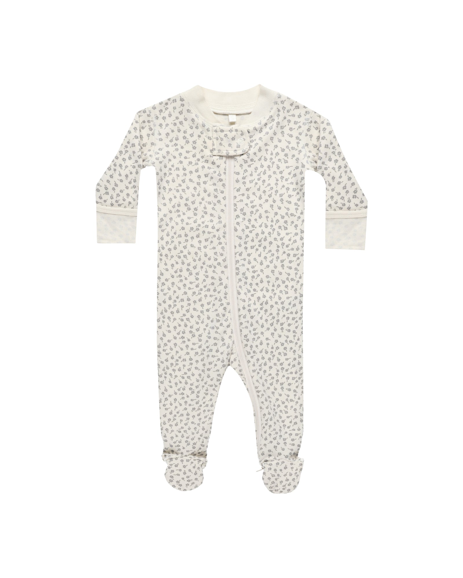 Quincy Mae Zip Long Sleeve Sleeper Footie | Scatter