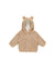 Quincy Mae Bear Jacket | Beige