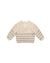 Quincy Mae Rex Sweater | Fog Stripe