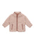 Quincy Mae Shearling Zip Jacket | Blush