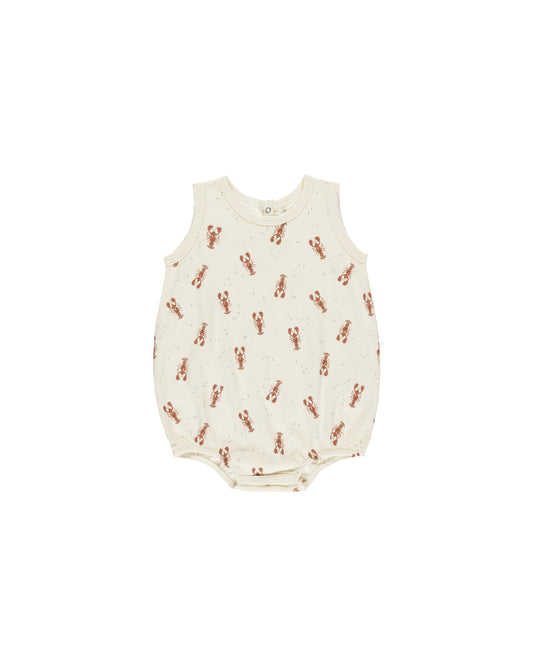 Rylee + Cru Bubble Onesie | Lobsters