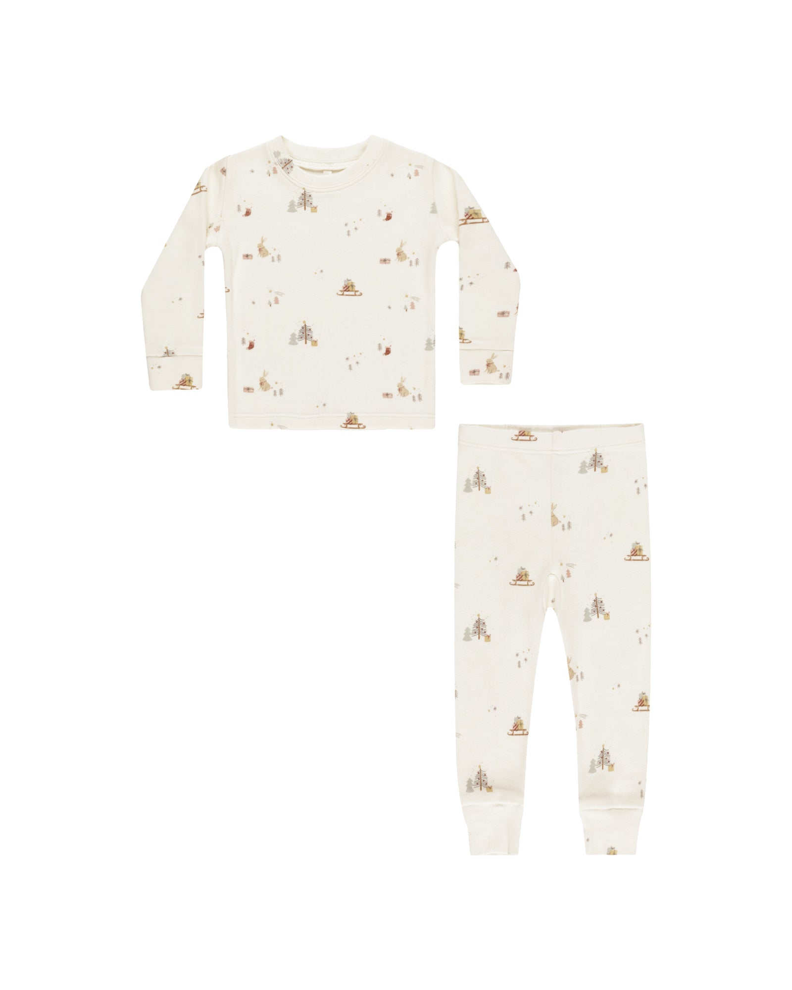 Rylee + Cru Organic Longsleeve Pajama Set | Presents