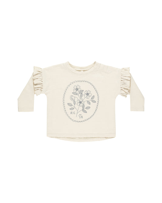 Rylee + Cru Ruffle Long Sleeve Tee | Wildflower